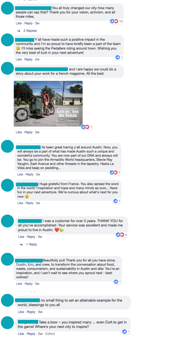 Praise For The Compost Pedallers